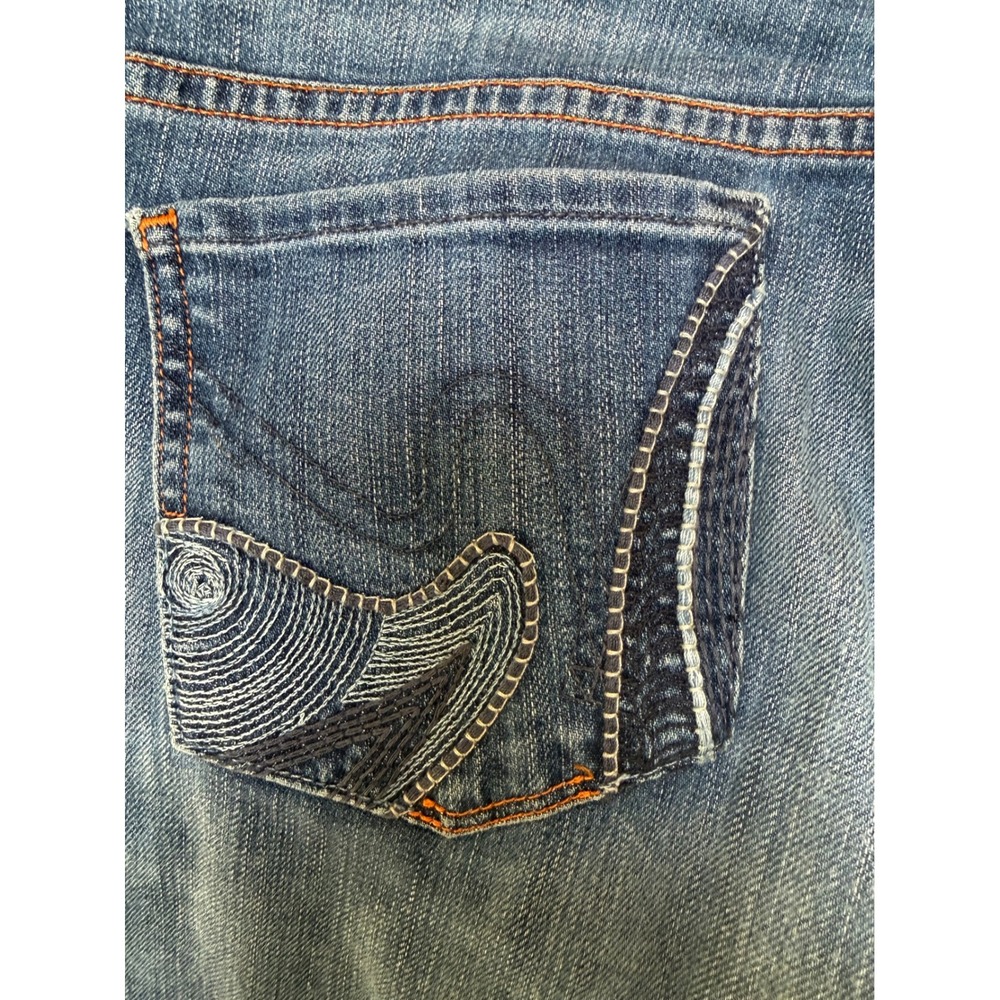 J2 by Jerome Dahan Citizens of Humanity Embroidered Pocket Y2K Low Rise Jean 29 - Picture 6 of 9